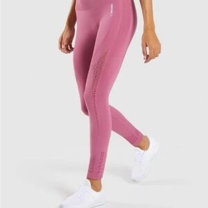 Gymshark Energy Seamless Leggings Pink Medium